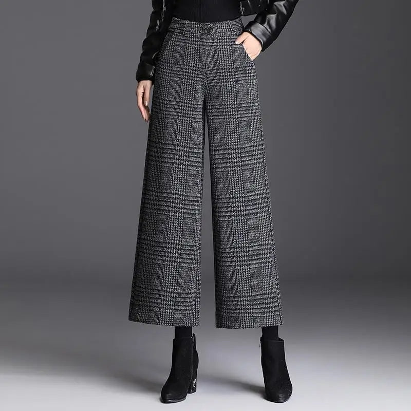 Harley - Cozy Plaid Pants
