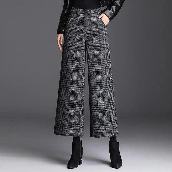 Harley - Cozy Plaid Pants