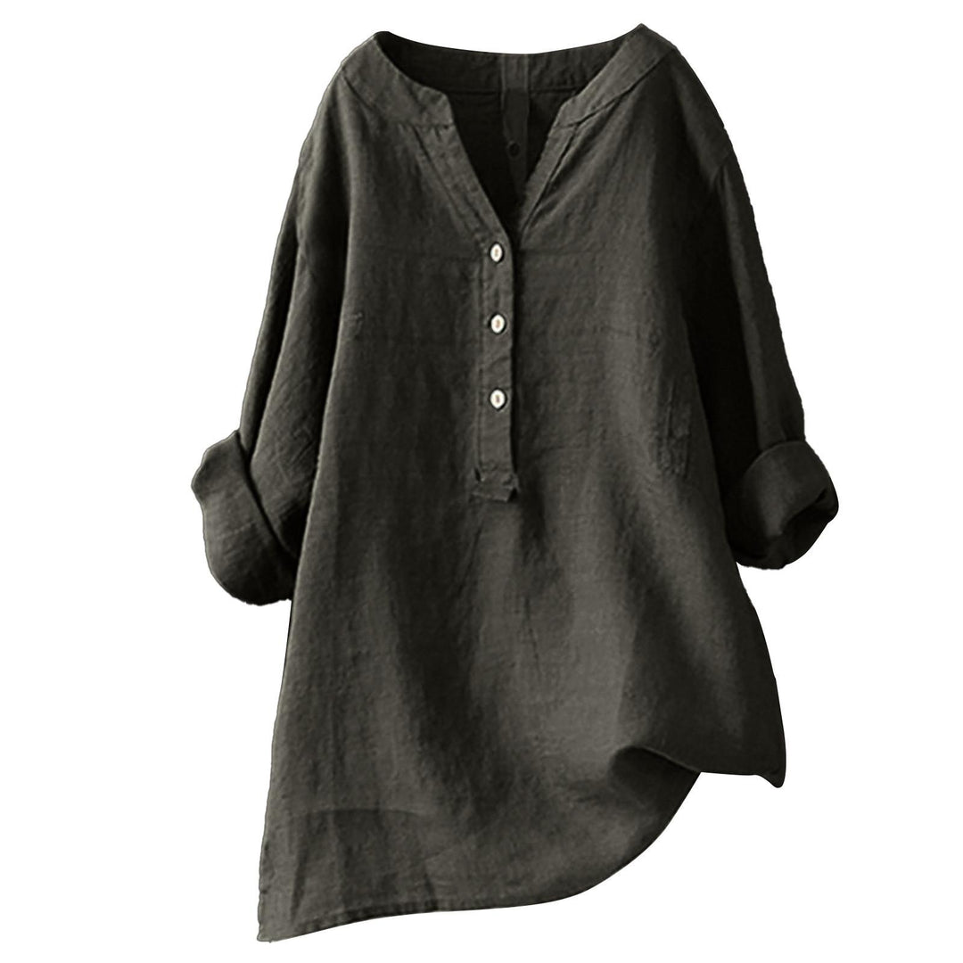 Luna - Relaxed Cotton Blouse