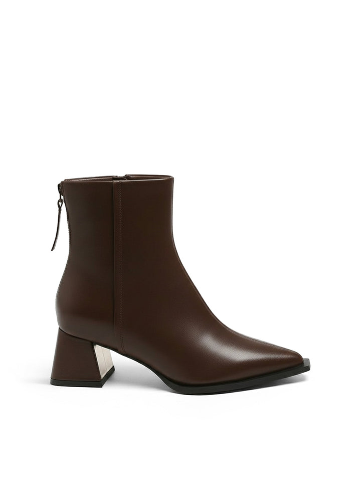 Noelle - Polished Elegance Ankle Boots