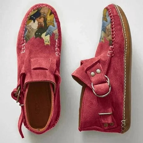 Yvette - Cozy Suede Boots