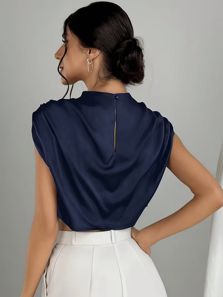 Pearl - Elegant Satin Blouse