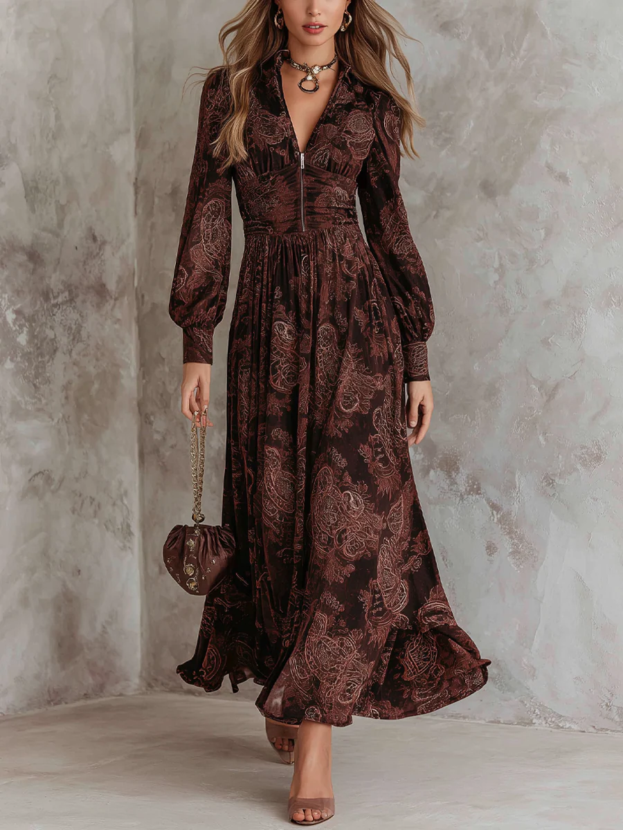 Urmi - Luxurious Flowing Dress