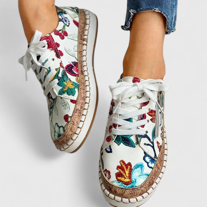 Katherine - Vibrant Floral Sneakers