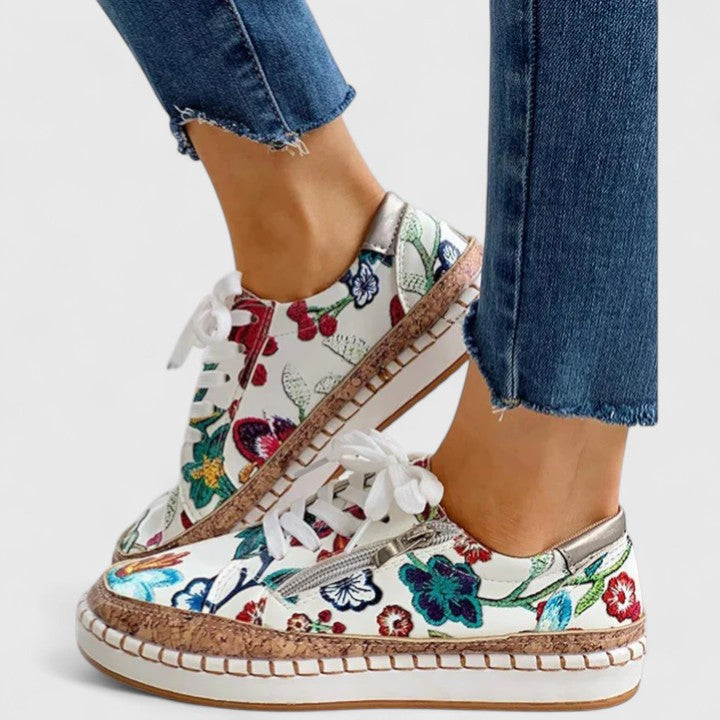 Katherine - Vibrant Floral Sneakers
