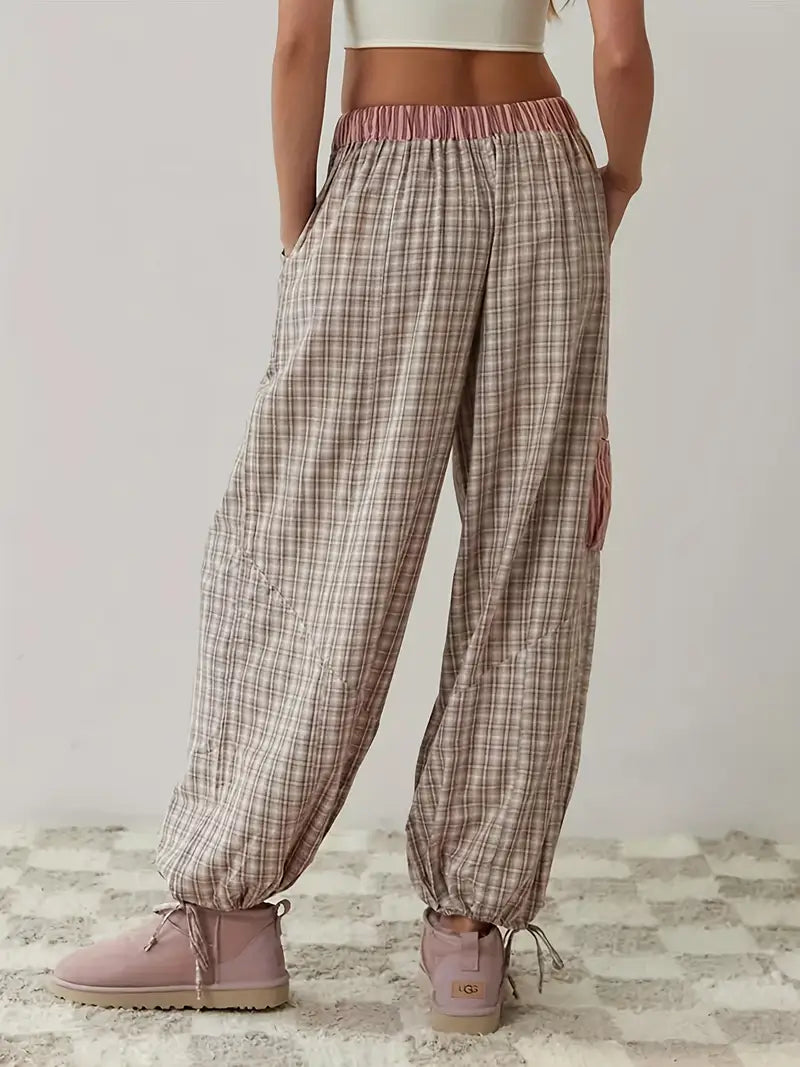 Marissa - Relaxed Plaid Ensemble