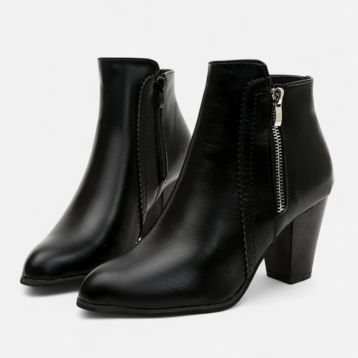 Aliyah - Polished Ankle Boots