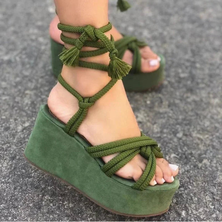 Kimberly - Chic Wedge Sandals