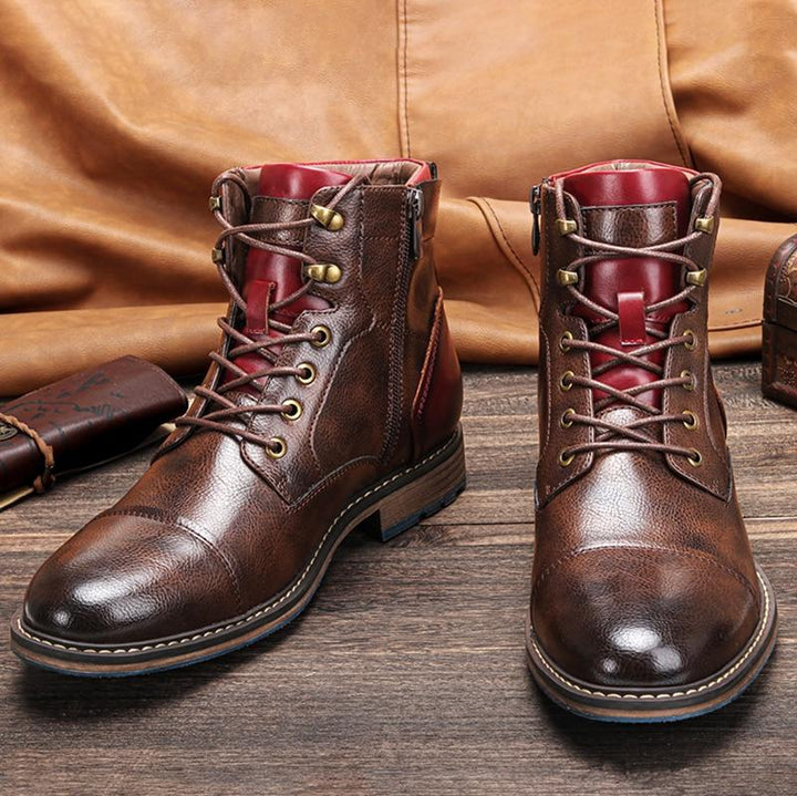 Kane - Sturdy Leather Boots