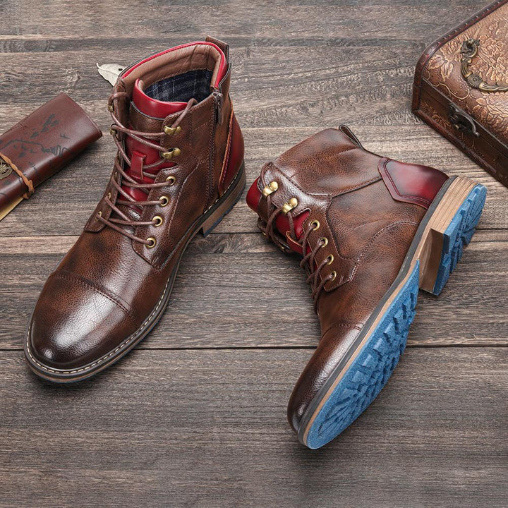 Kane - Sturdy Leather Boots