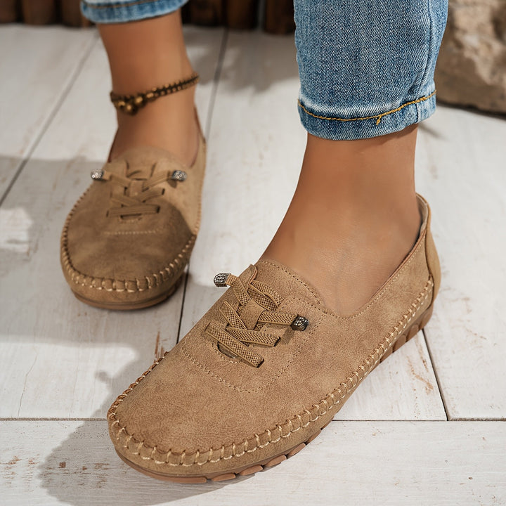 Bonnie - Soft Suede Moccasins