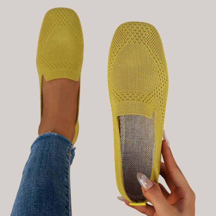 Yelena - Breezy Knit Flats