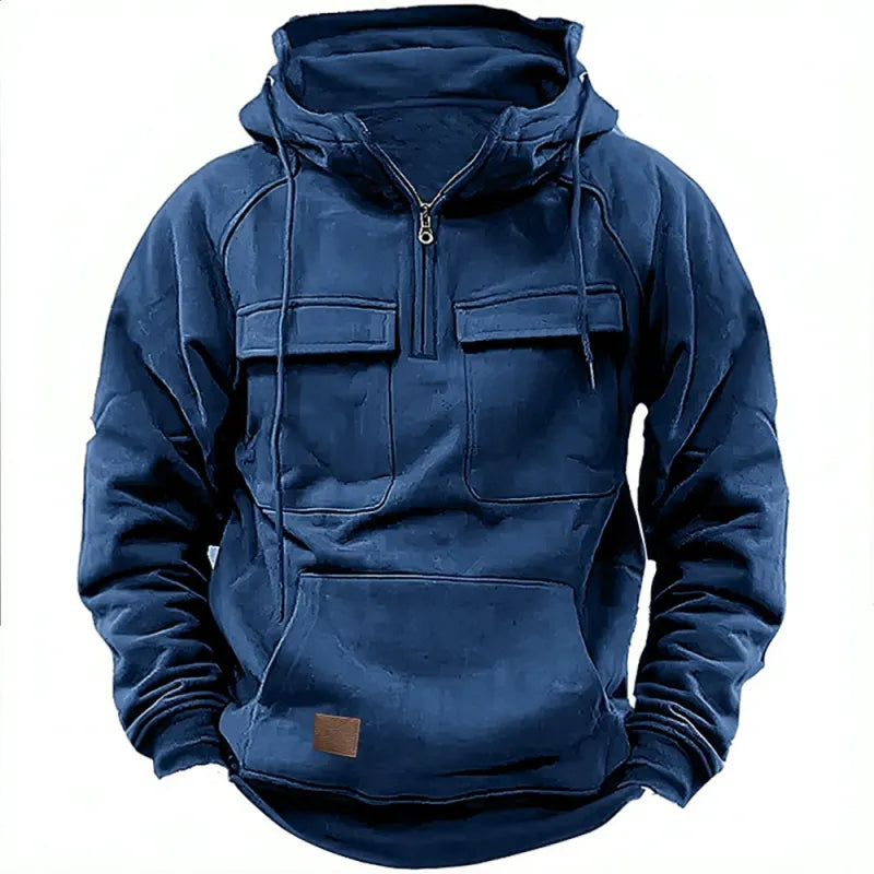 Arlo - Rugged Sweatshirt Jacket