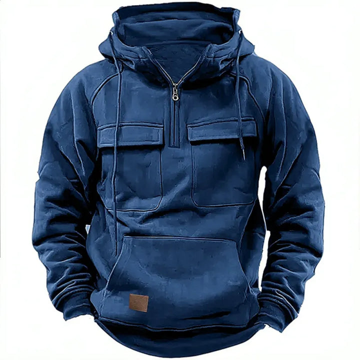 Arlo - Rugged Sweatshirt Jacket