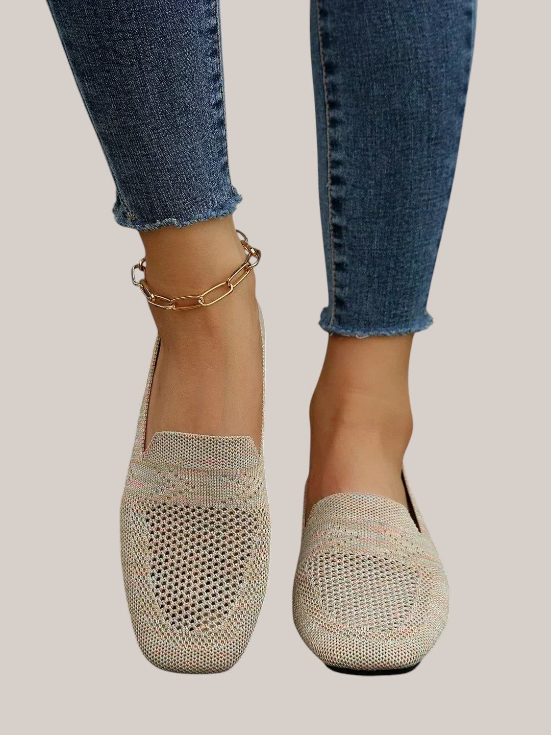 Yelena - Breezy Knit Flats