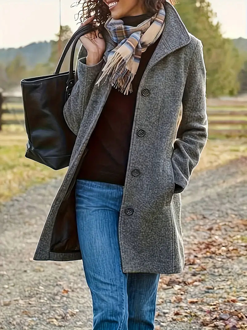 Quiana - Elegant Wool Coat