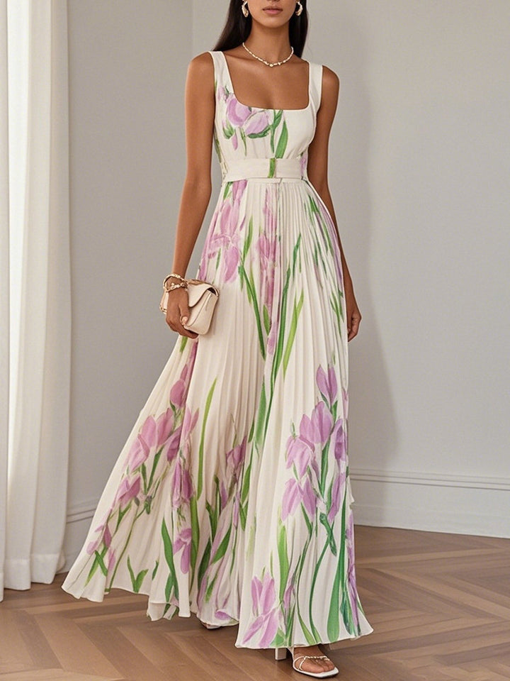 Fatima - Effortless Pleated Dress