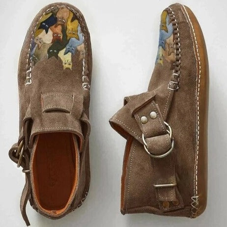 Yvette - Cozy Suede Boots