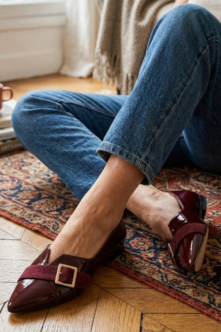Jamie - Sleek Suede Sandals