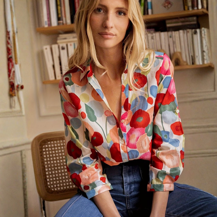 Dawn - Airy Floral Blouse