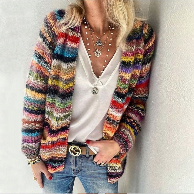 Xenia - Cozy Knit Cardigan