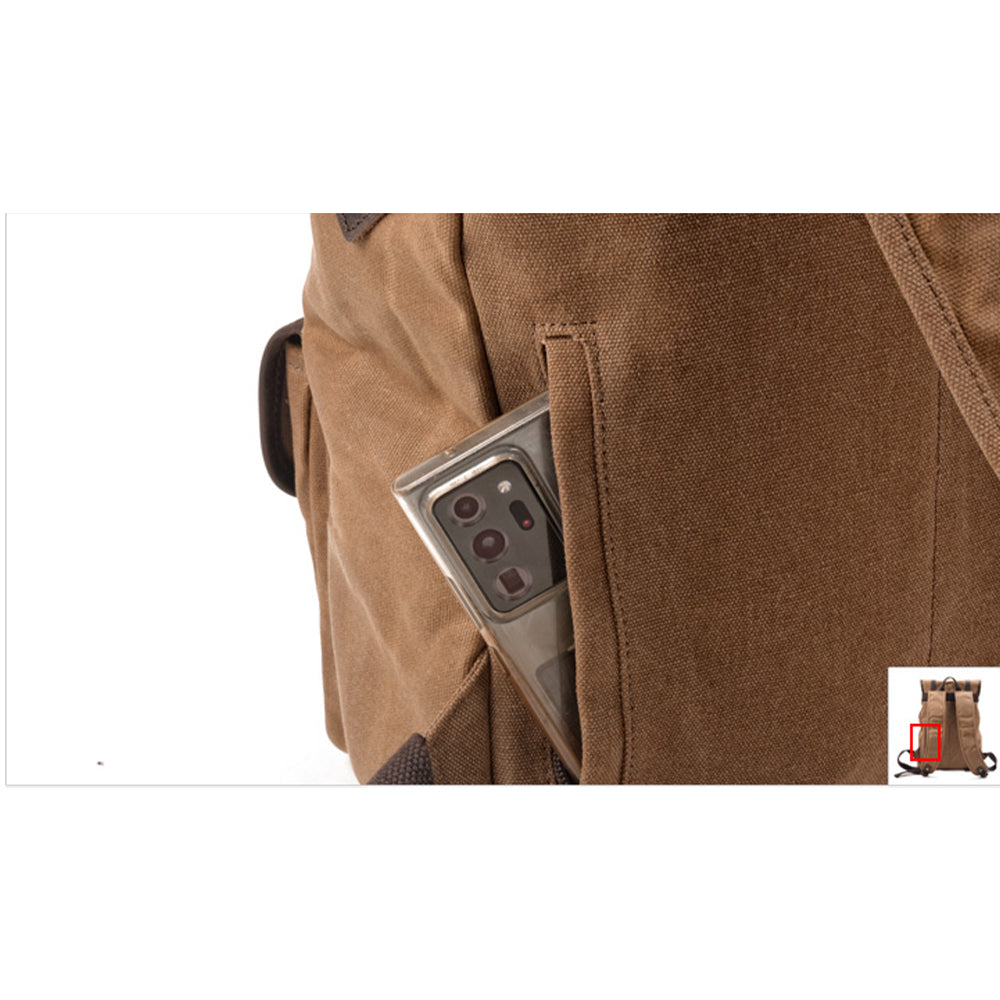 Grayson - Sturdy Canvas Backpack