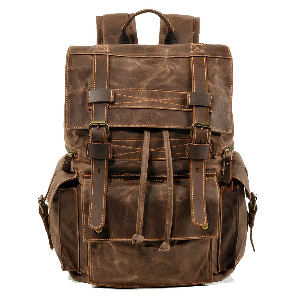 Cameron - Rugged Canvas Backpack