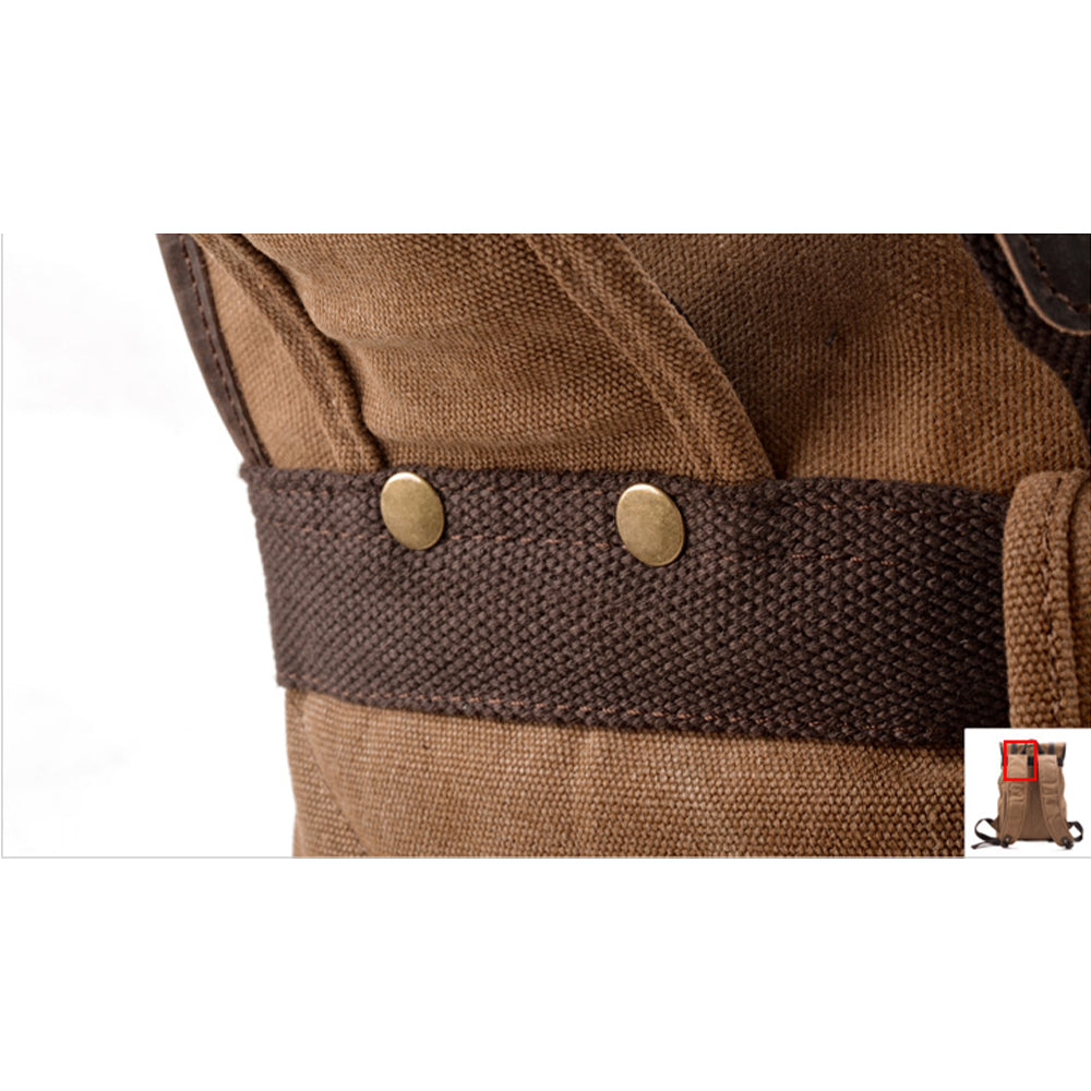 Grayson - Sturdy Canvas Backpack
