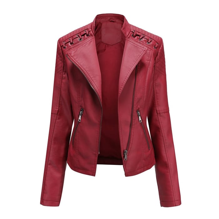 Raven - Edgy Satin Jacket