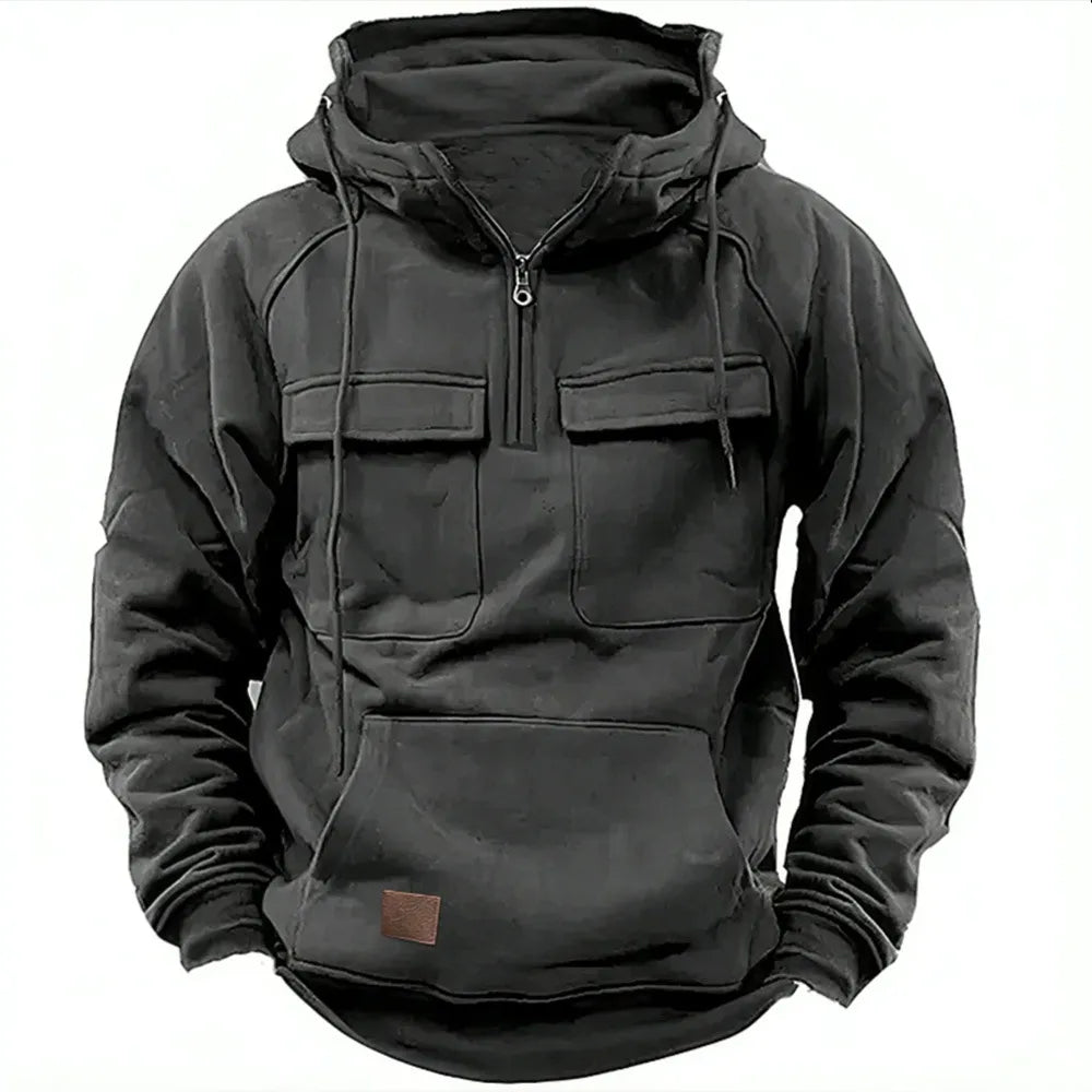Arlo - Rugged Sweatshirt Jacket