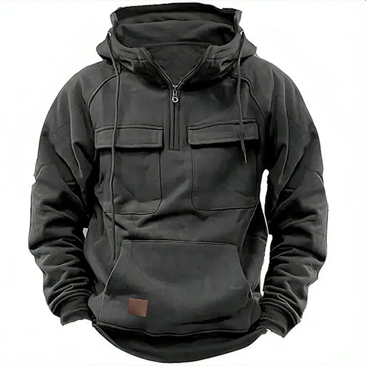 Arlo - Rugged Sweatshirt Jacket