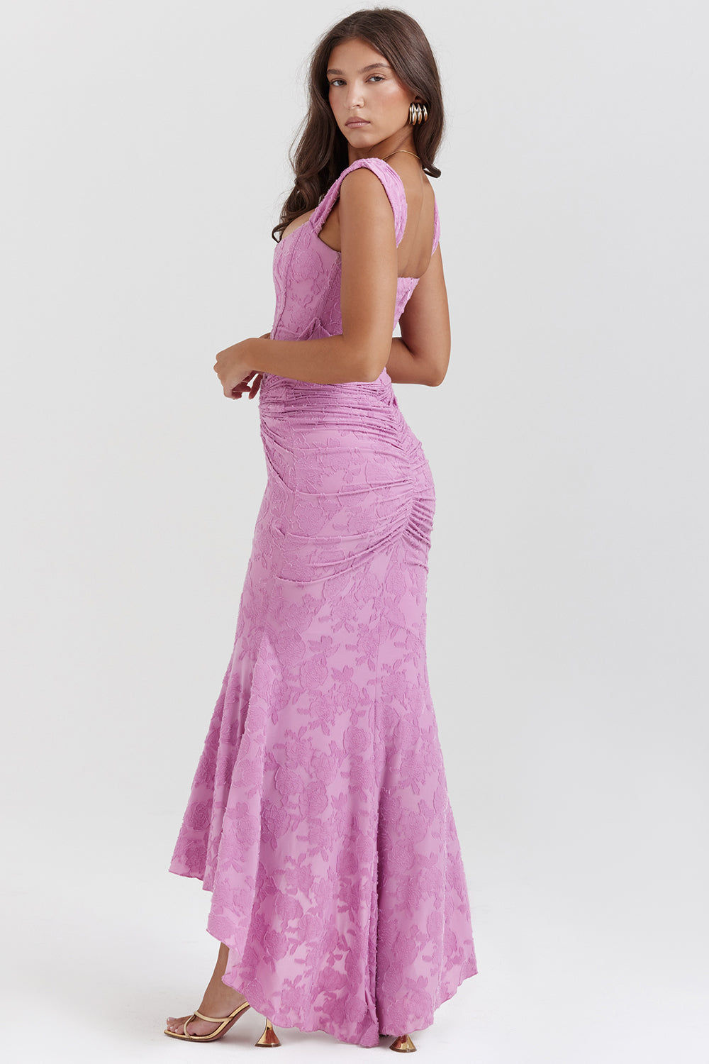 Portia - Luxe Floral Dress