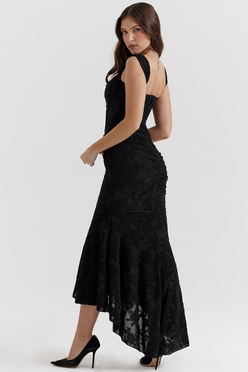 Portia - Luxe Floral Dress