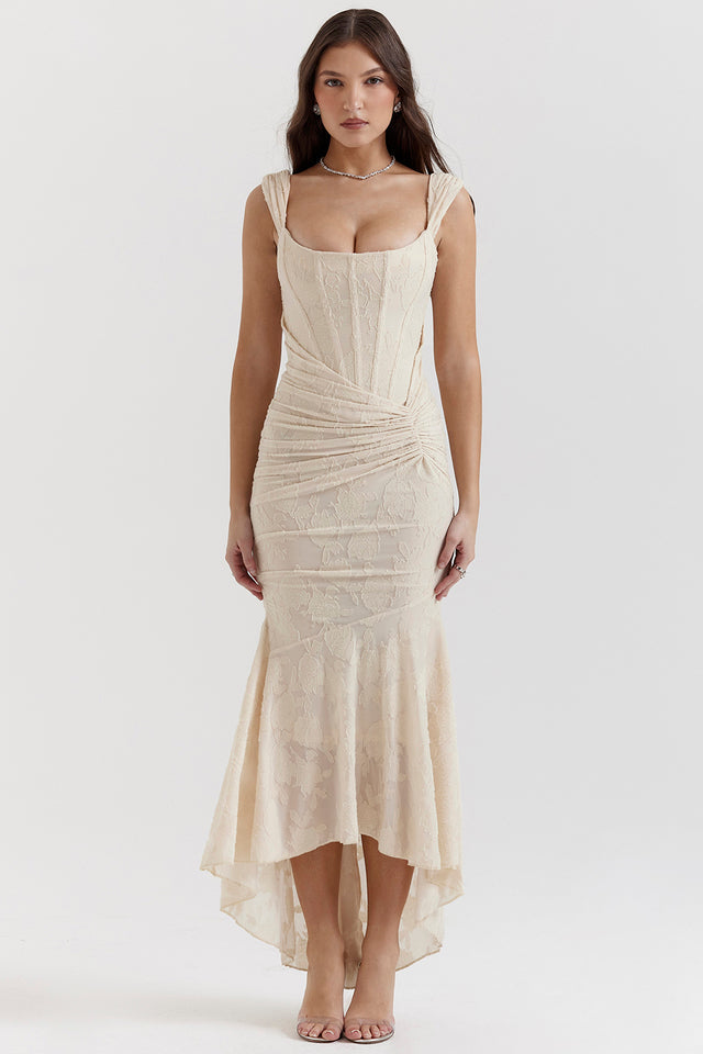 Portia - Luxe Floral Dress