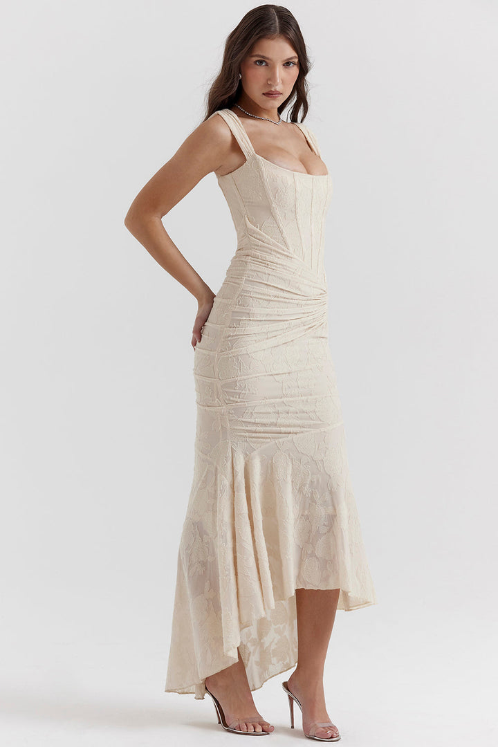 Portia - Luxe Floral Dress