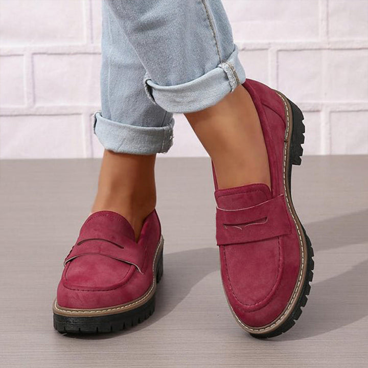 Yazmin - Sturdy Leather Loafers