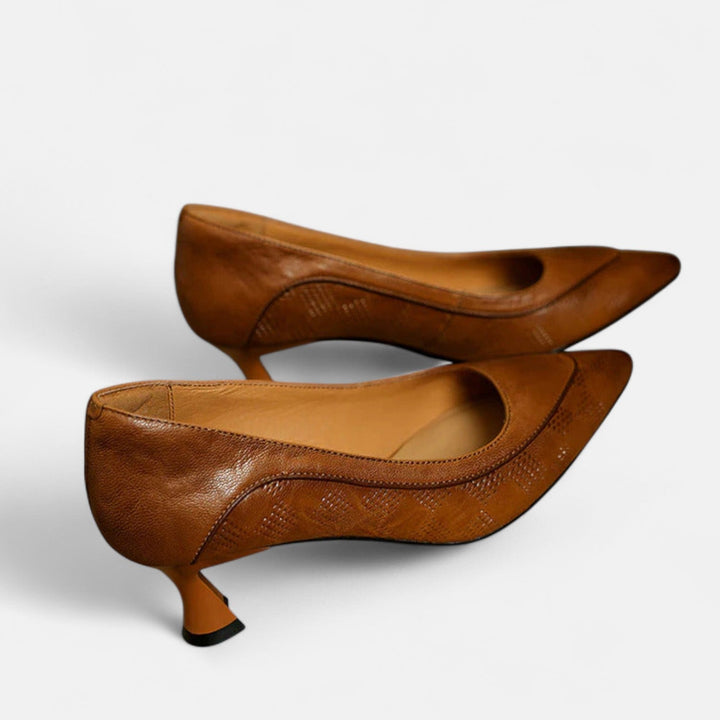 Harley - Sleek Leather Heels
