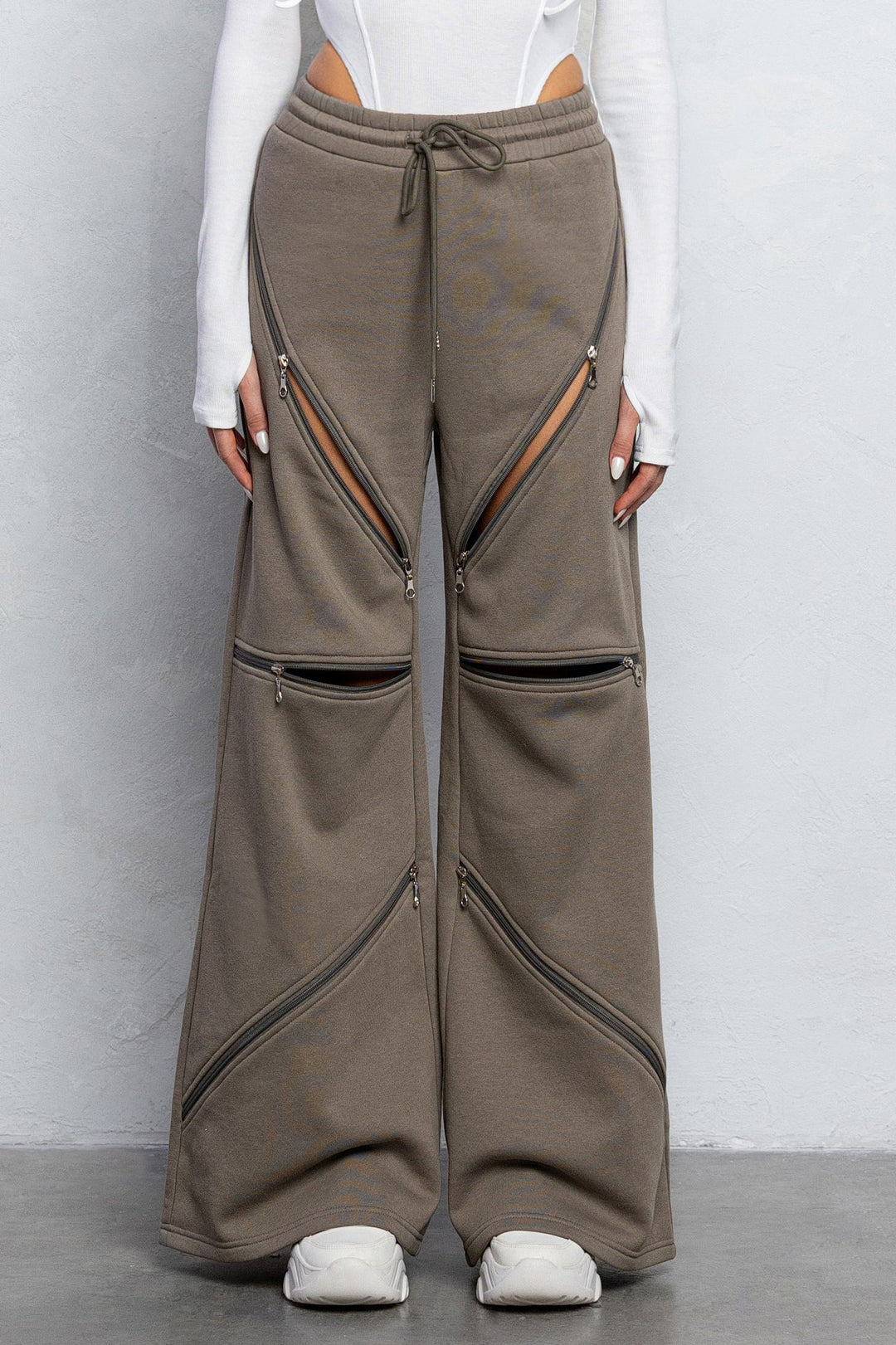 Abigail - Bold Zippered Pants