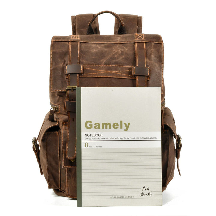 Cameron - Rugged Canvas Backpack