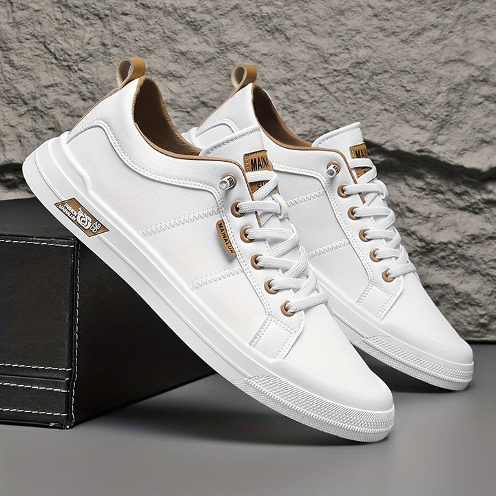 Brad - Sleek Leather Sneakers