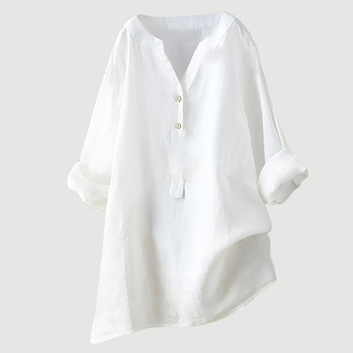 Camila - Effortless Linen Blouse