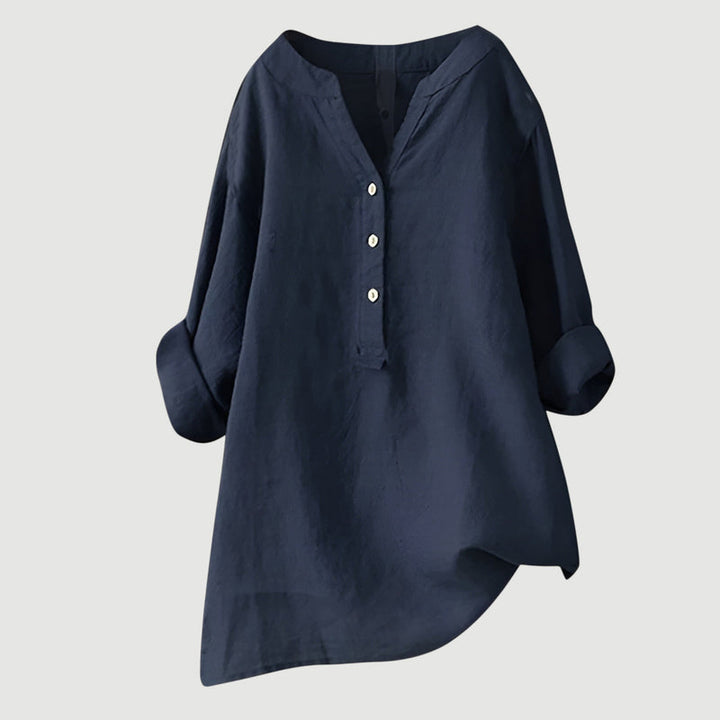 Camila - Effortless Linen Blouse