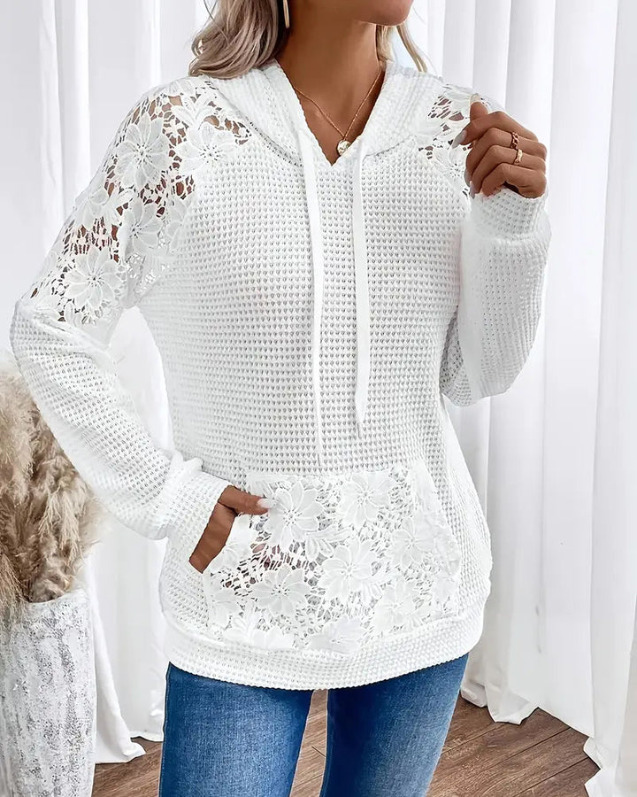 Xiomara - Cozy Lace Hoodie
