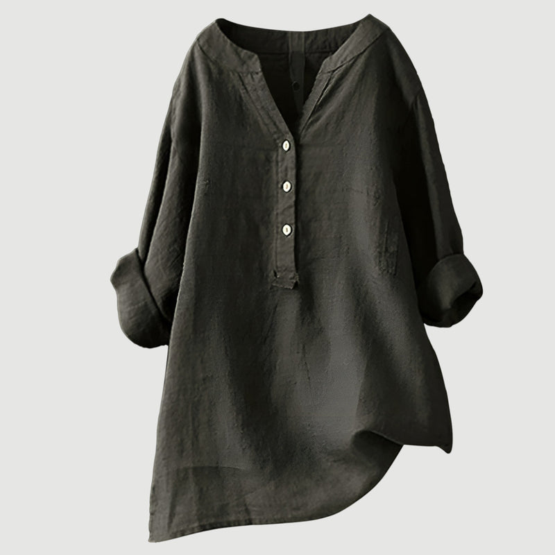 Camila - Effortless Linen Blouse