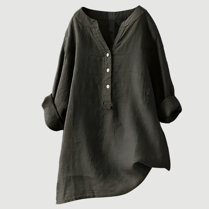 Camila - Effortless Linen Blouse