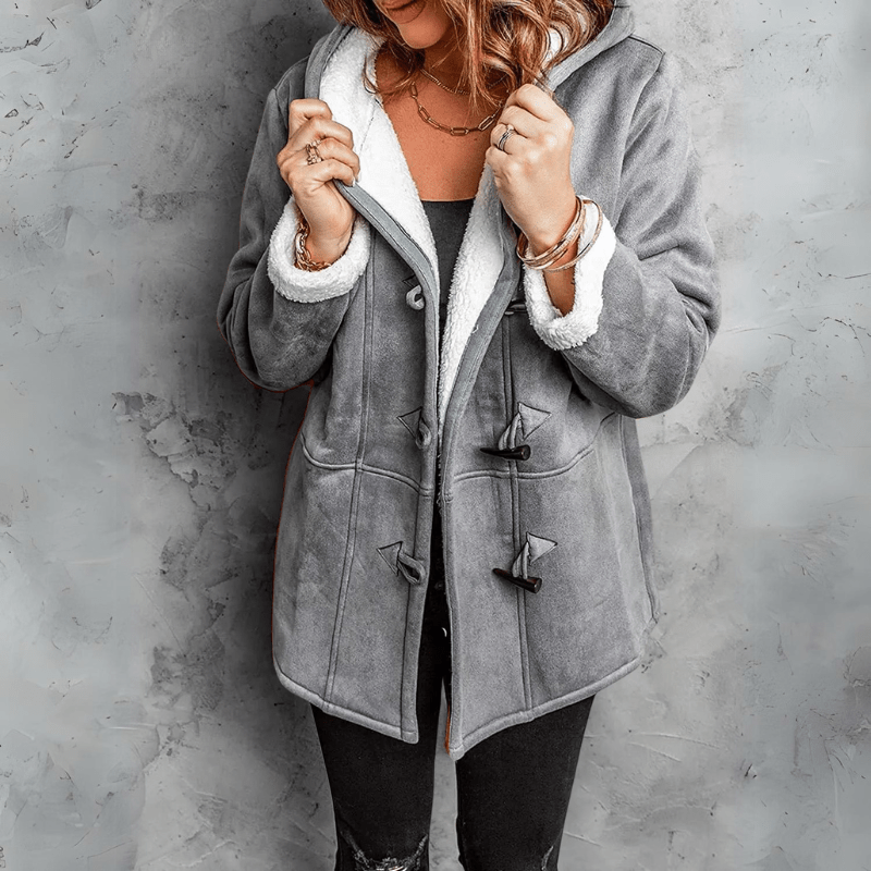 Urmi - Plush Hooded Jacket