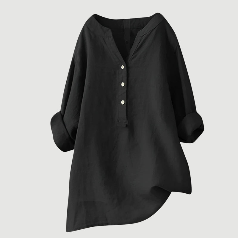 Camila - Effortless Linen Blouse