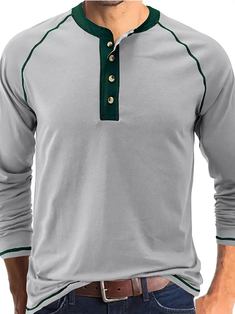 Palmer - Sleek Cotton Henley