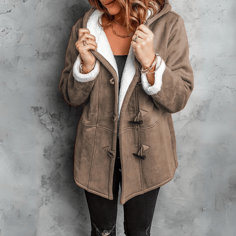 Urmi - Plush Hooded Jacket
