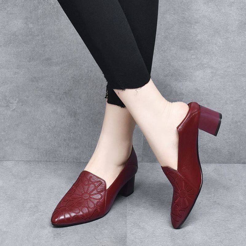 Presley - Sleek Leather Sandals